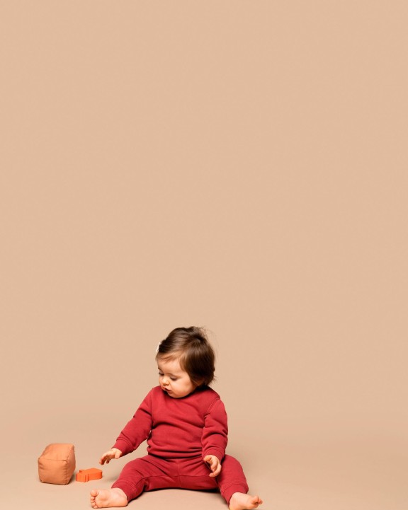 Sweater KARIBAN Ecologische baby sweater voor bedrukking &amp; borduring