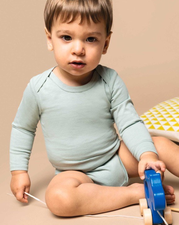 KARIBAN Body aus Bio-Baumwolle für Babys Jacke personalisierbar