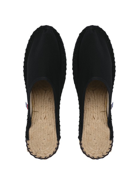 KARIBAN Mules espadrilles noir personnalisable