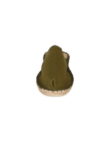 KARIBAN Mules espadrilles jungle khaki personnalisable