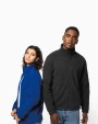 KARIBAN Verstellbare Fleecejacke mit elastischen Ärmelbündchen Jacke personalisierbar