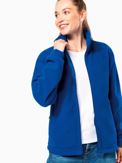 Vestes à personnaliser KARIBAN Veste polaire ajustable à poignets élastiqués 