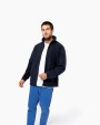 KARIBAN Verstellbare Fleecejacke mit elastischen Ärmelbündchen Jacke personalisierbar