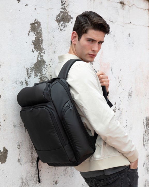 KIMOOD Rucksack mit Trägermaterial für Notebook Tasche personalisierbar