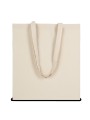 KIMOOD Tote bag en tissu recyclé effet coton naturel personnalisable