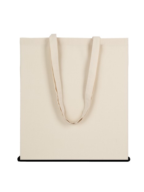 KIMOOD Tote bag en tissu recyclé effet coton naturel personnalisable