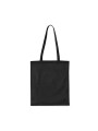 KIMOOD Sac shopping avec longues anses noir personnalisable