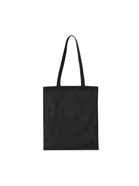 KIMOOD Sac shopping avec longues anses noir personnalisable