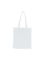 KIMOOD Sac shopping avec longues anses blanc personnalisable