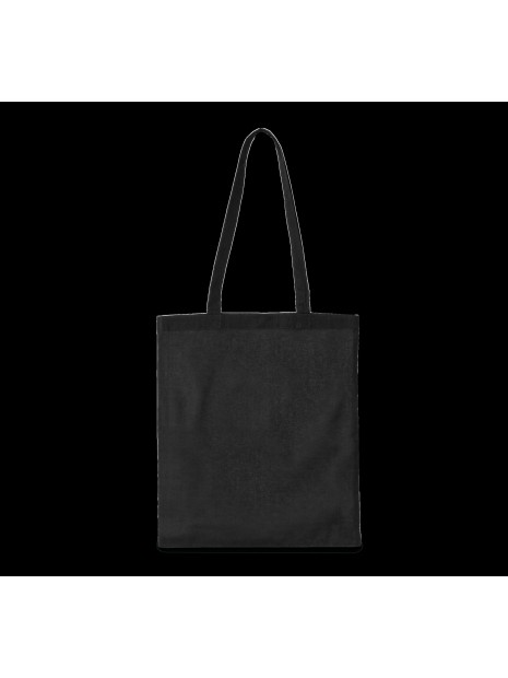 KIMOOD Sac shopping avec longues anses noir personnalisable