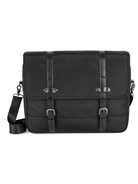 KIMOOD Sac business messager Kialma par K-loop noir personnalisable