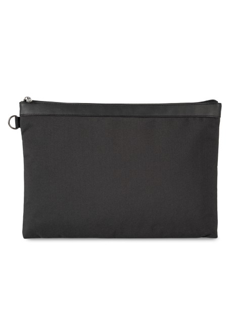KIMOOD Pochette pour documents et ordinateur portable/tablette Kialma par K-loop noir personnalisable