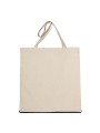 KIMOOD Tote bag K-loop Organic raw natural personnalisable