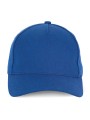 K-UP Casquette en coton et polyester recyclés K-loop tracking - 5 panneaux royal personnalisable