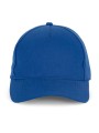 K-UP Casquette en coton et polyester recyclés K-loop tracking - 5 panneaux royal personnalisable