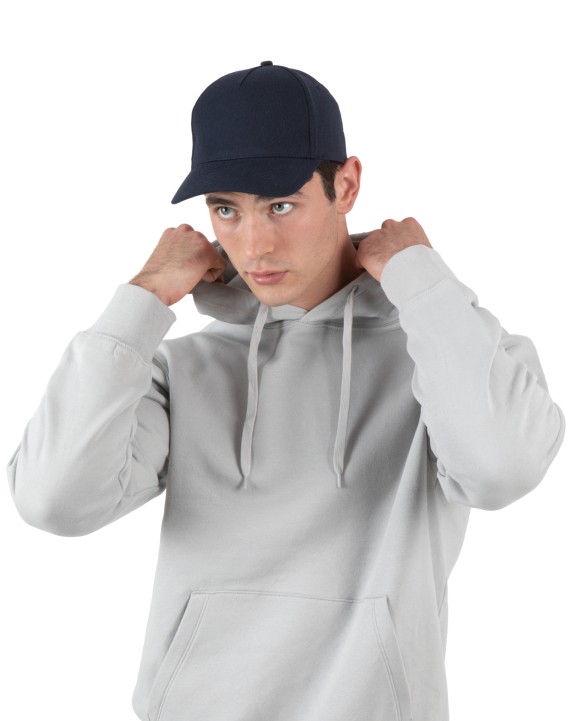 Casquette personnalisable K-UP Casquette en coton et polyester recyclés K-loop tracking - 5 panneaux