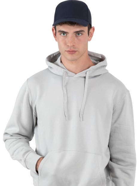 Casquettes à personnaliser K-UP Casquette en coton et polyester recyclés K-loop tracking - 5 panneaux 