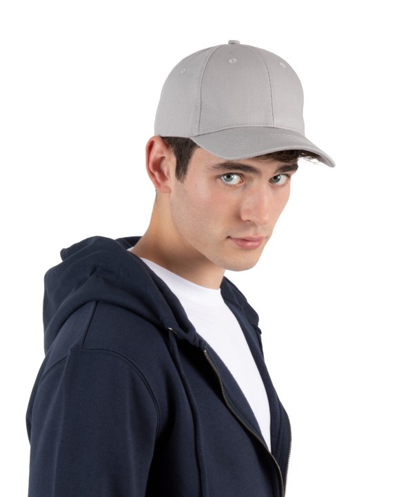 Casquette personnalisable K-UP Casquette en coton et polyester recyclés K-loop tracking-  6 panneaux