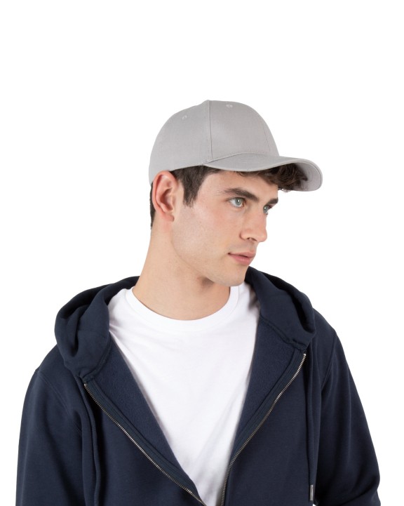 Casquette personnalisable K-UP Casquette en coton et polyester recyclés K-loop tracking-  6 panneaux
