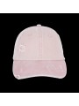 NATIVE SPIRIT Casquette écoresponsable effet déchiré unisexe washed petal rose personnalisable