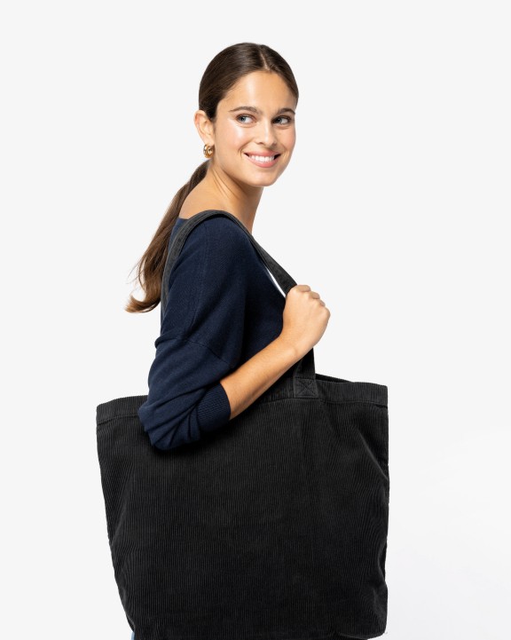 Sac & bagagerie personnalisable NATIVE SPIRIT Sac écoresponsable délavé en velours côtelé