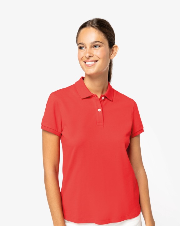 NATIVE SPIRIT Umweltfreundliches Polohemd aus Pikeetrikot für Damen Poloshirt personalisierbar