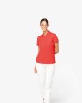 Polo personnalisable NATIVE SPIRIT Polo écoresponsable maille piquée femme