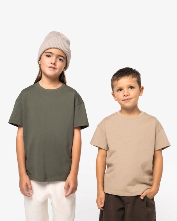T-shirt personnalisable NATIVE SPIRIT T-shirt écoresponsable à épaules tombantes enfant