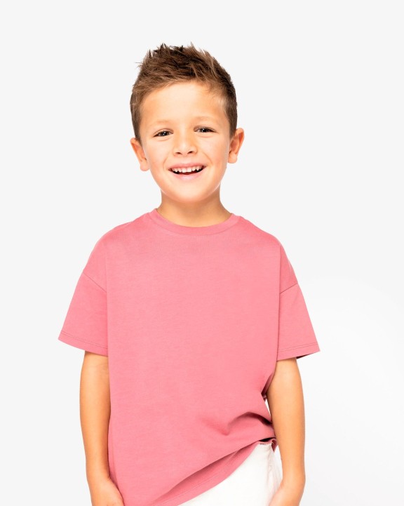 T-shirt personnalisable NATIVE SPIRIT T-shirt écoresponsable à épaules tombantes enfant