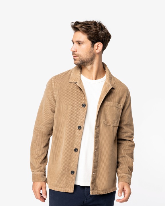Veste personnalisable NATIVE SPIRIT Veste écoresponsable en velours côtelé homme