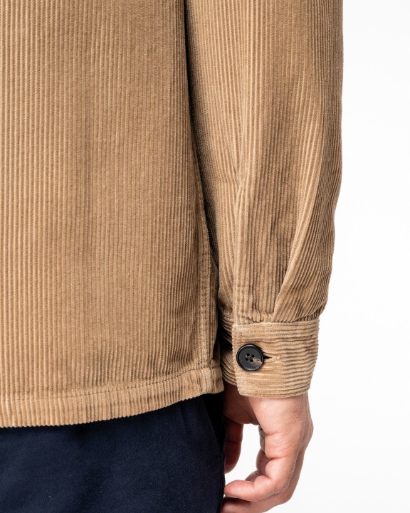 Jas NATIVE SPIRIT Ecologisch ribfluweel herenjasje voor bedrukking &amp; borduring