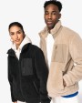 NATIVE SPIRIT Umweltfreundliches Unisex Sherpajacke Polar Fleece personalisierbar