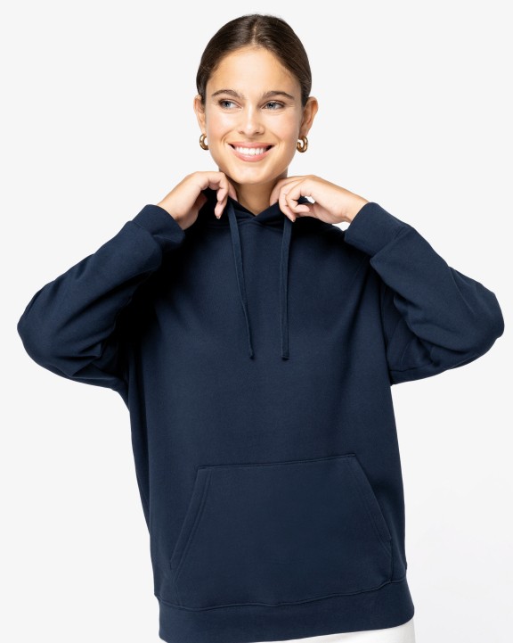 Sweat-shirt personnalisable NATIVE SPIRIT Sweat-shirt écoresponsable à capuche à épaules tombantes molleton gratté unisexe