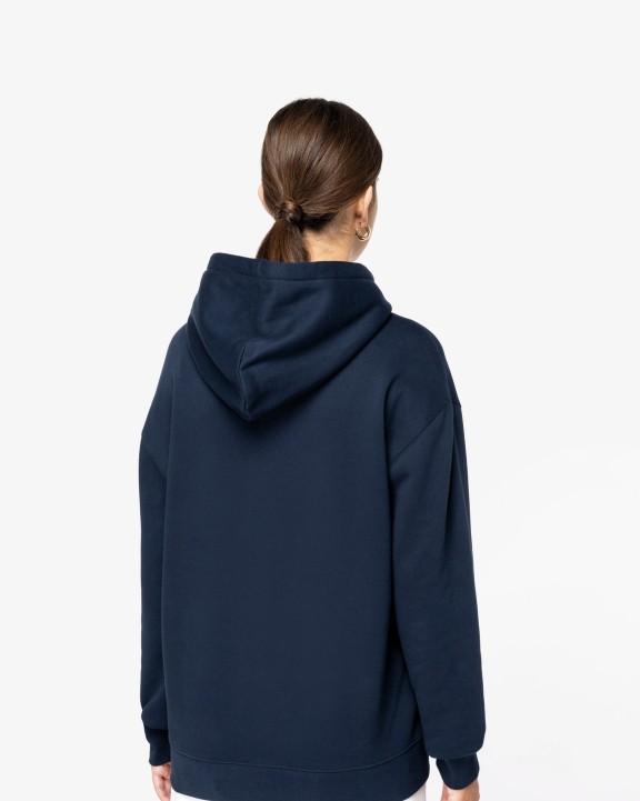 Sweat-shirt personnalisable NATIVE SPIRIT Sweat-shirt écoresponsable à capuche à épaules tombantes molleton gratté unisexe