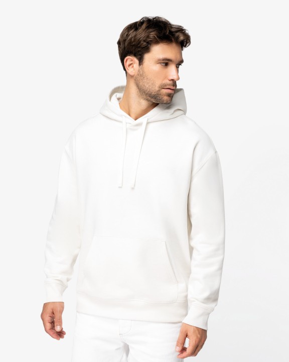 Sweat-shirt personnalisable NATIVE SPIRIT Sweat-shirt écoresponsable à capuche à épaules tombantes molleton gratté unisexe