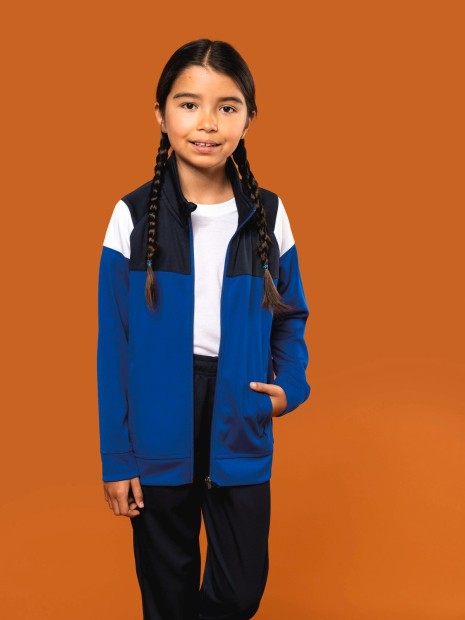 Vestes à personnaliser PROACT Veste de survêtement zippée enfant 