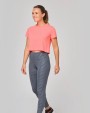 T-shirt personnalisable PROACT Crop top triblend femme