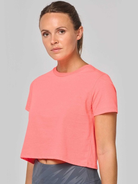 T-Shirts à personnaliser PROACT Crop top triblend femme 