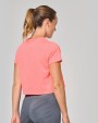 T-shirt personnalisable PROACT Crop top triblend femme