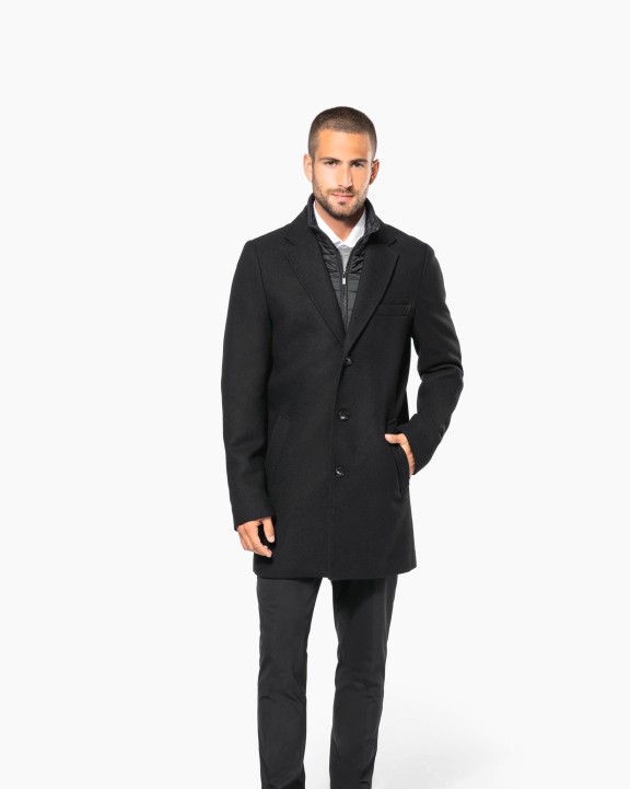 KARIBAN Mantel für Herren Jacke personalisierbar