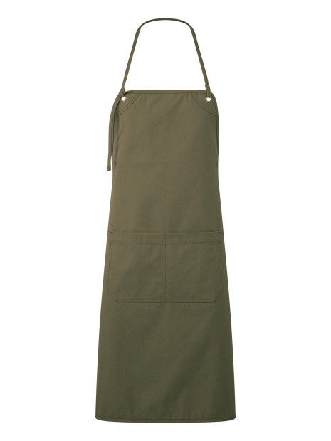 PREMIER Tablier en toile à double poche Artisan's Choice olive personnalisable
