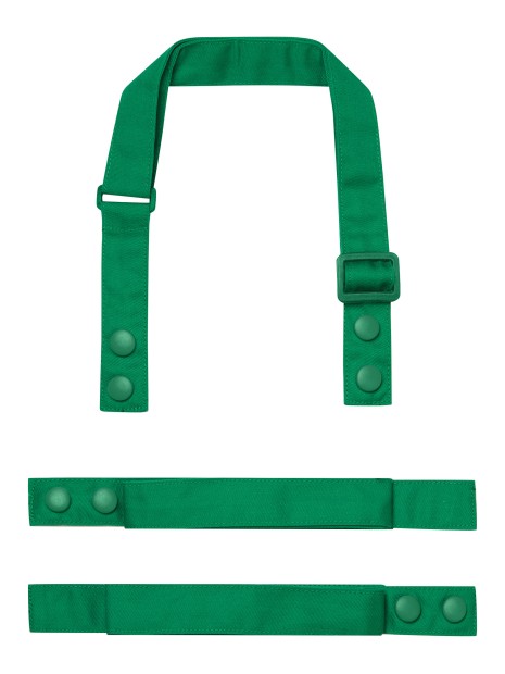 PREMIER Lanières de tablier emeraude personnalisable