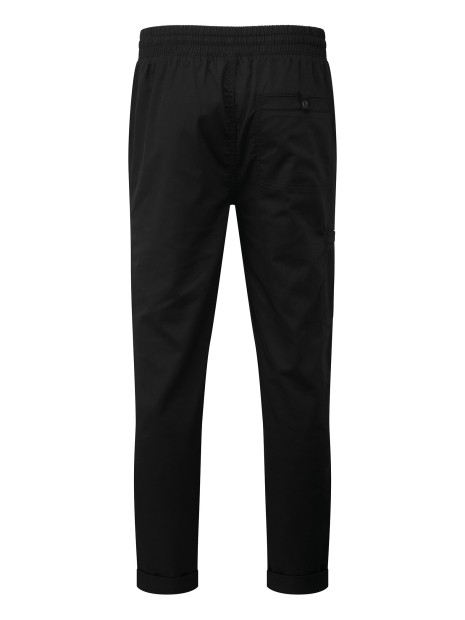 PREMIER Pantalon cargo recyclé Chef noir personnalisable