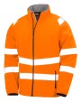 RESULT Recycelte Softshell-Sicherheitsjacke Jacke personalisierbar