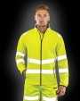 RESULT Recycelte Softshell-Sicherheitsjacke Jacke personalisierbar