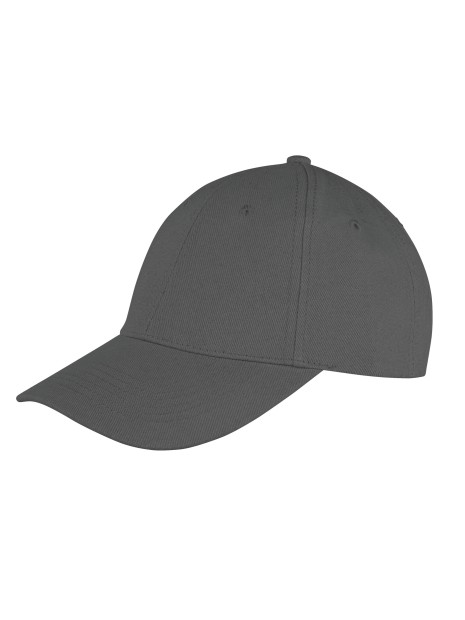RESULT Casquette recyclée 6 panneaux charcoal personnalisable
