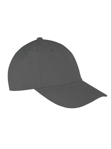 RESULT Casquette recyclée 6 panneaux charcoal personnalisable