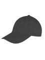 RESULT Casquette recyclée 6 panneaux noir personnalisable