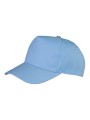 RESULT Casquette recyclée 5 panneaux ciel personnalisable