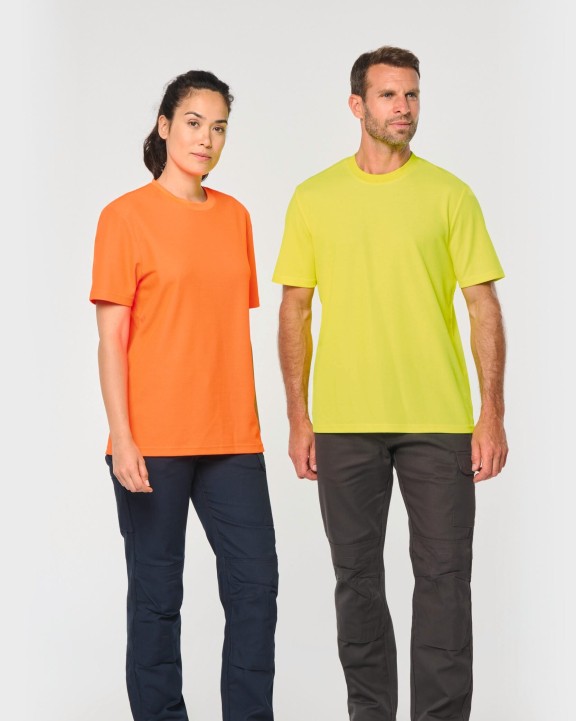 WK. DESIGNED TO WORK Umweltfreundliches Unisex-T-Shirt aus Baumwolle/Polyester T-Shirt personalisierbar